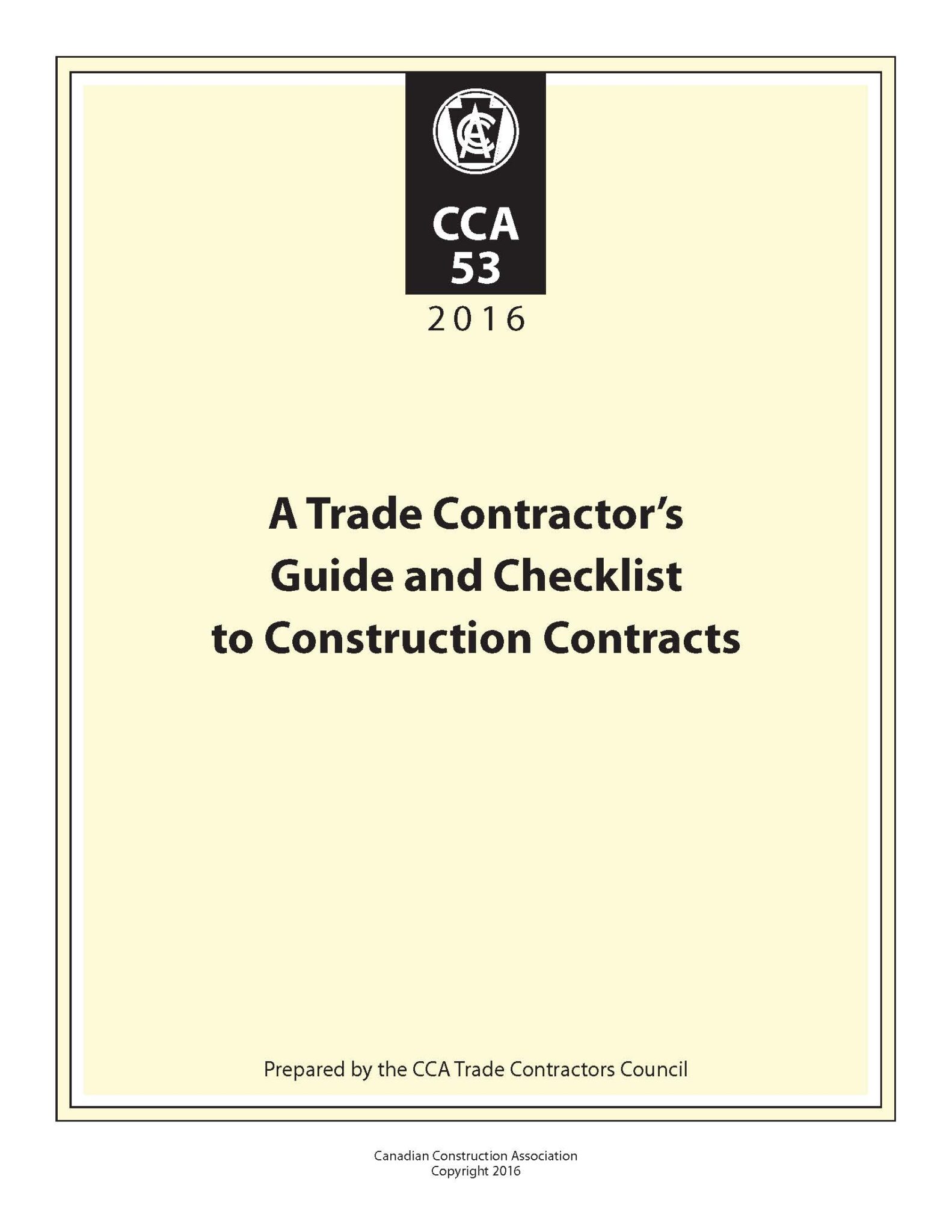 CCA 1 - 2021 [Electronic Version] - Ontario General Contractors ...