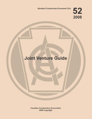CCA 52 [Electronic Version]  Joint Venture guide