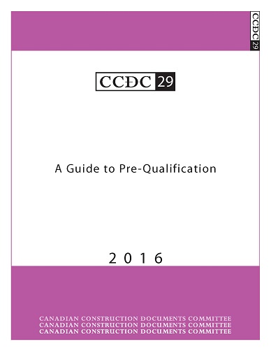 CCDC 29 [Electronic Version] - Guide to Pre-qualification