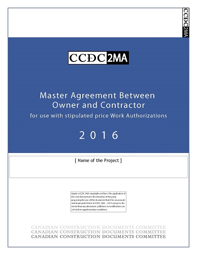 CCDC 2 MA 2016 [Electronic Version] Master Agreement