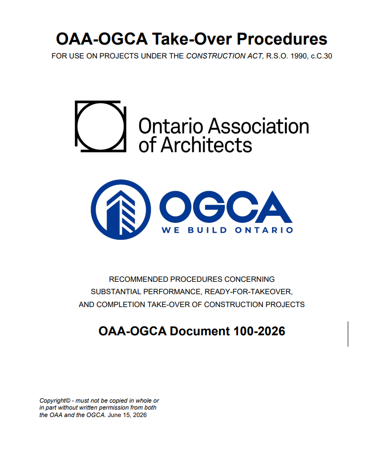 OAA-OGCA Take-Over Procedures – Document 100